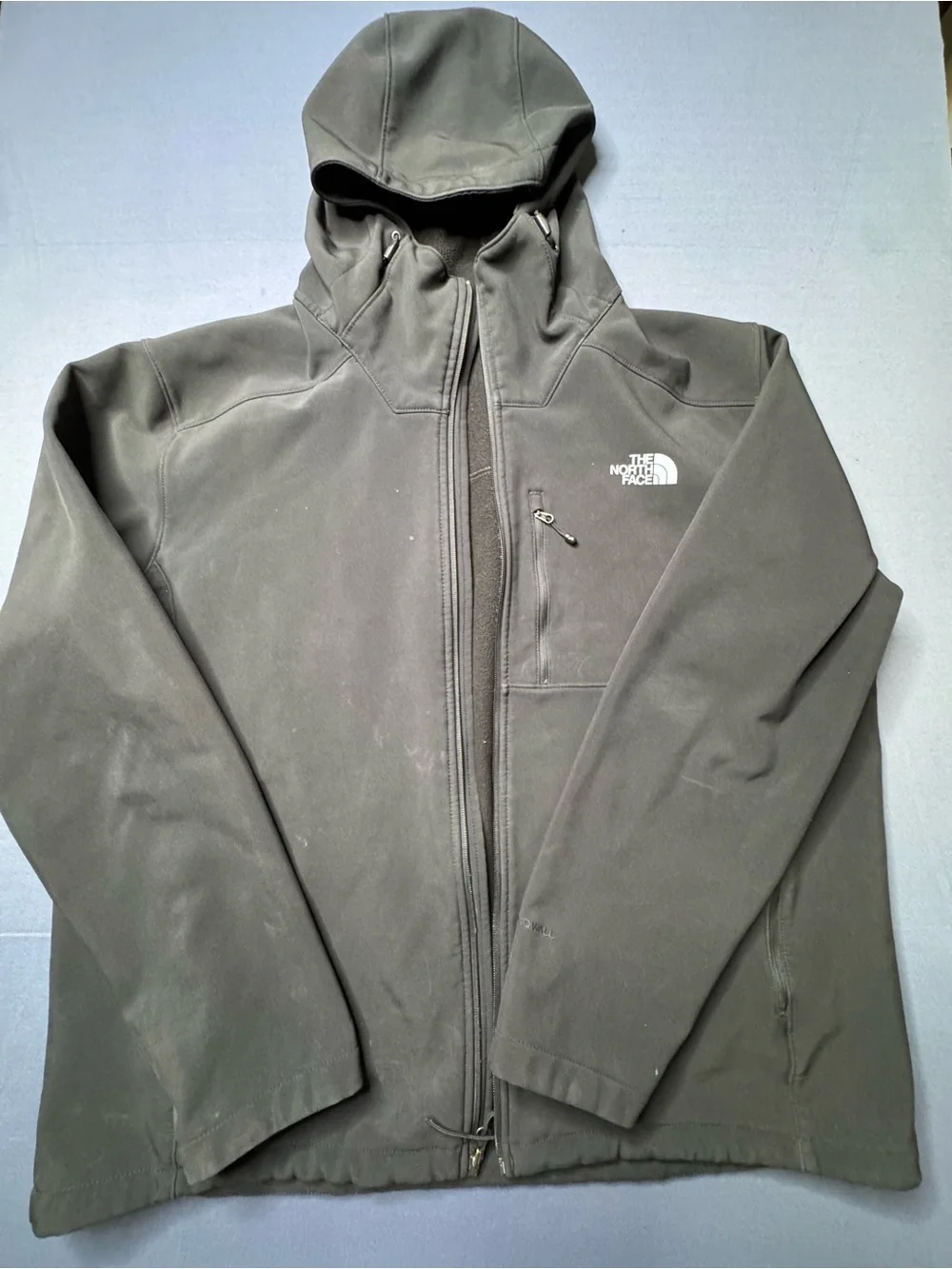 The north face full zip jacket XXL
